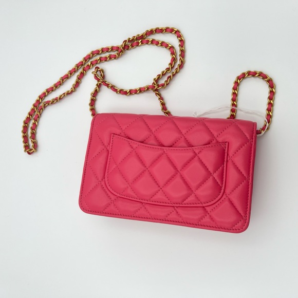 NWT BRAND NEW PINK CHANEL WOC LIMITED EDITION 2023 SUMMER HEART - Picture 7 of 8